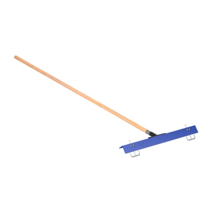 Bon Tool Bon 12-689 Gauge Rake W/Sleds, 24", 5 Foot Wood Handle 12-689